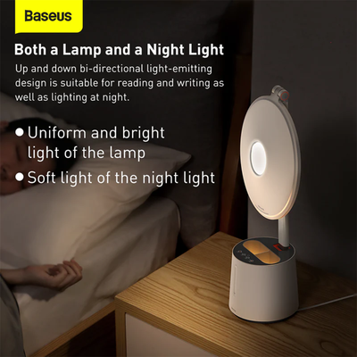 Baseus Smart Eye Series Full Spectrum Double Light Source AAA Reading and Writing Desk Lamp