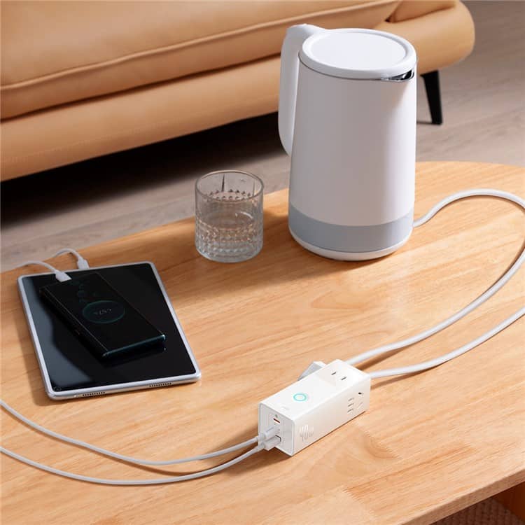 Baseus PowerCombo 6 Ports Power Strip 40w