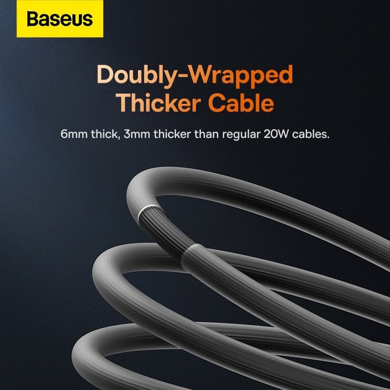 Baseus CoolPlay Series Fast Charging Cable Type-C to iP 20W