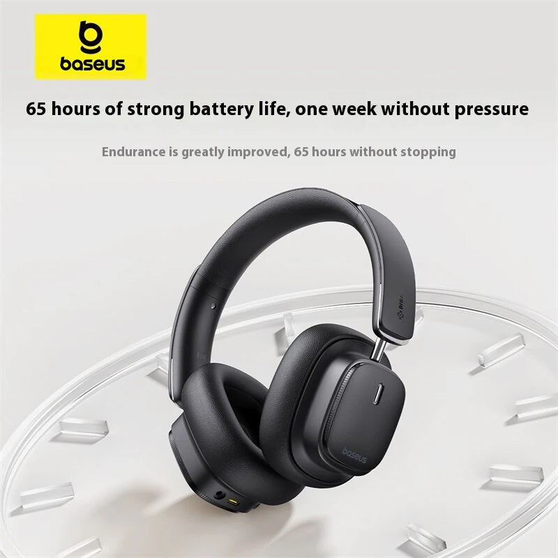 Baseus Bowie H1s Pro ANC Headset bluetooth 5.4 Headphone -45dB Active Noise Cancelling Dual Mic Noise Reduction