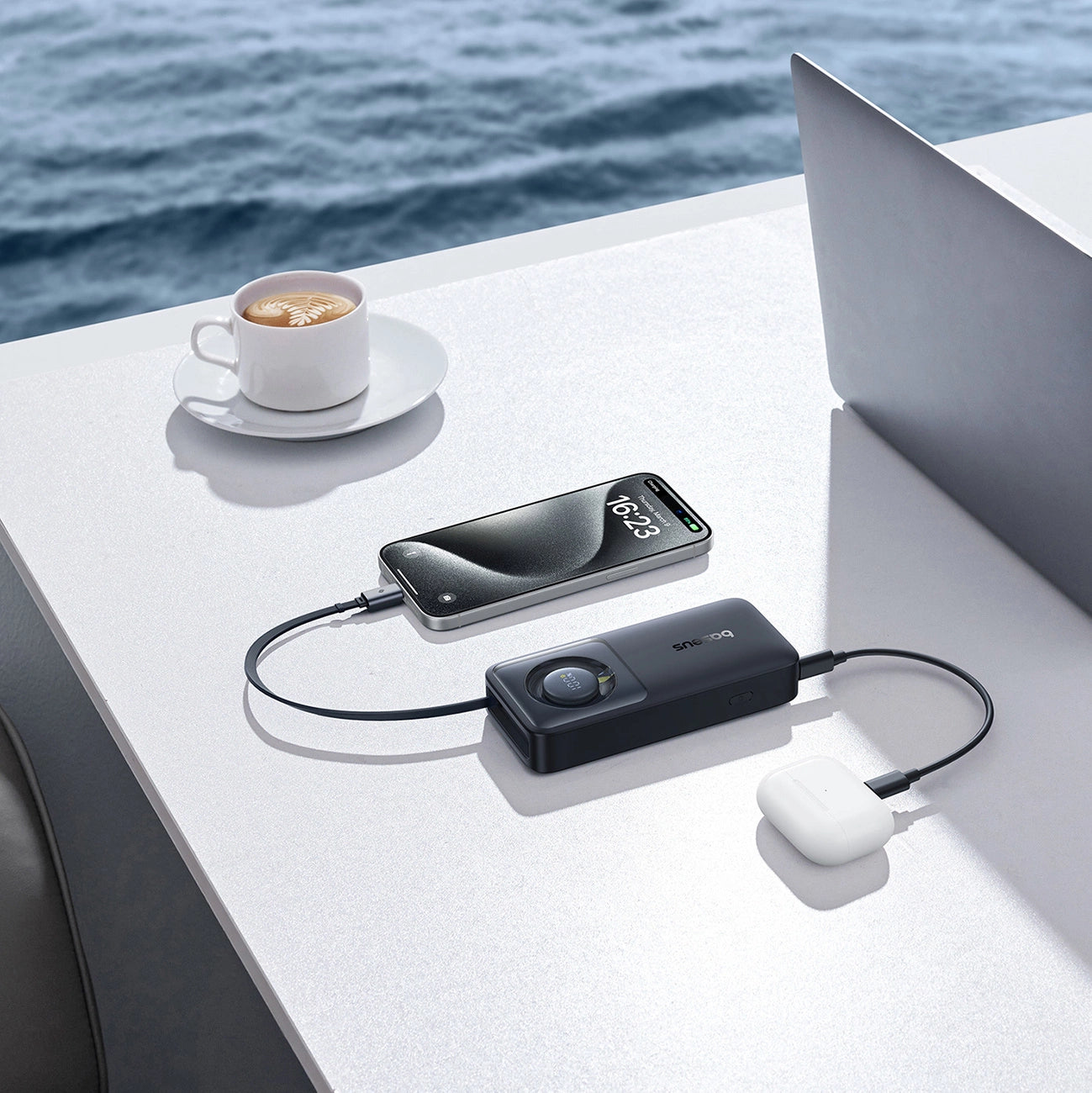 Baseus Free2Pull Power Bank with Retractable Cable 10000mAh 30W