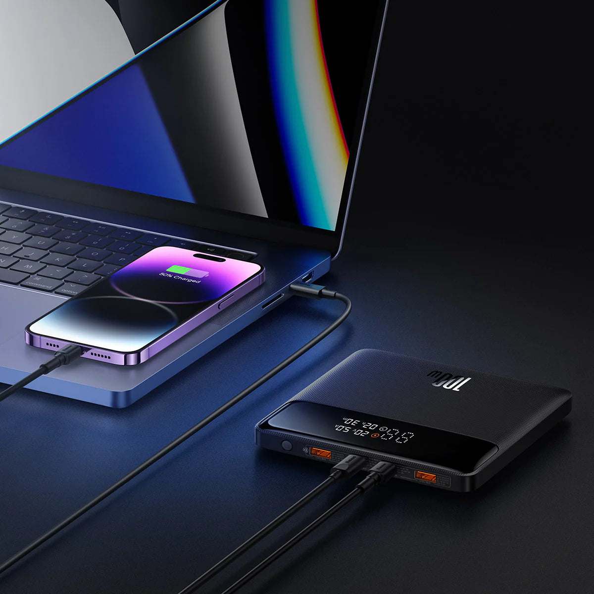 Baseus Blade HD Digital Display Fast Charging Power bank 20000mAh 100W