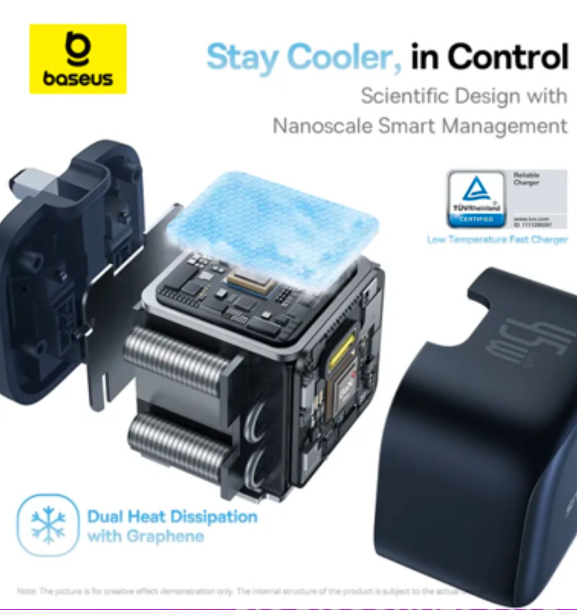 Baseus PicoGo AE11 GaN Fast Charger 1C 45W UK