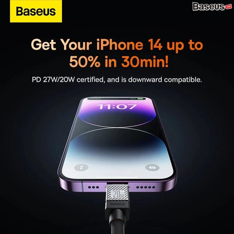 Baseus CoolPlay Series Fast Charging Cable Type-C to iP 20W