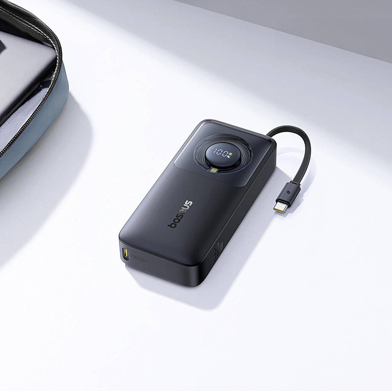 Baseus Free2Pull Power Bank with Retractable Cable 10000mAh 30W