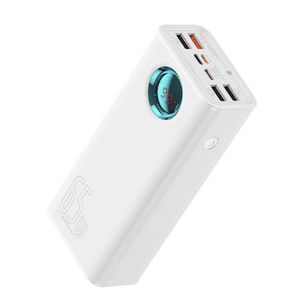 Baseus Amblight Digital Display Fast Charge Power Bank 26800mAh (Baseus Xiaobai Series Fast Charging Cable Type-C to Type-C 1m)