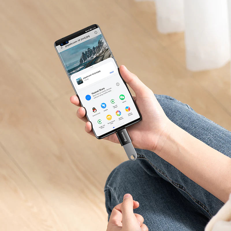 Baseus Ingenuity Series Mini OTG Adaptor Type-C to USB-A 3.1