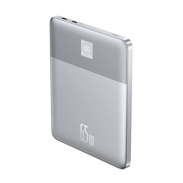 Baseus Blade2 Fast-Charging Power Bank with Digital Display Intelligent Edition 12000mAh 65W (with Baseus Mini White Series Fast-Charging Cable Type-C to Type-C 100W (20V/5A) 50cm)
