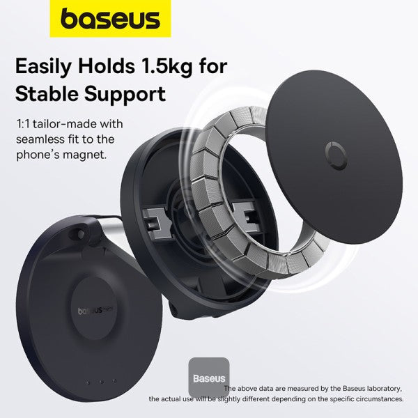 Baseus MagPro Foldable Magnetic Phone Holder 360° Rotatable Adjustable Arm Wall-Mounted Stand