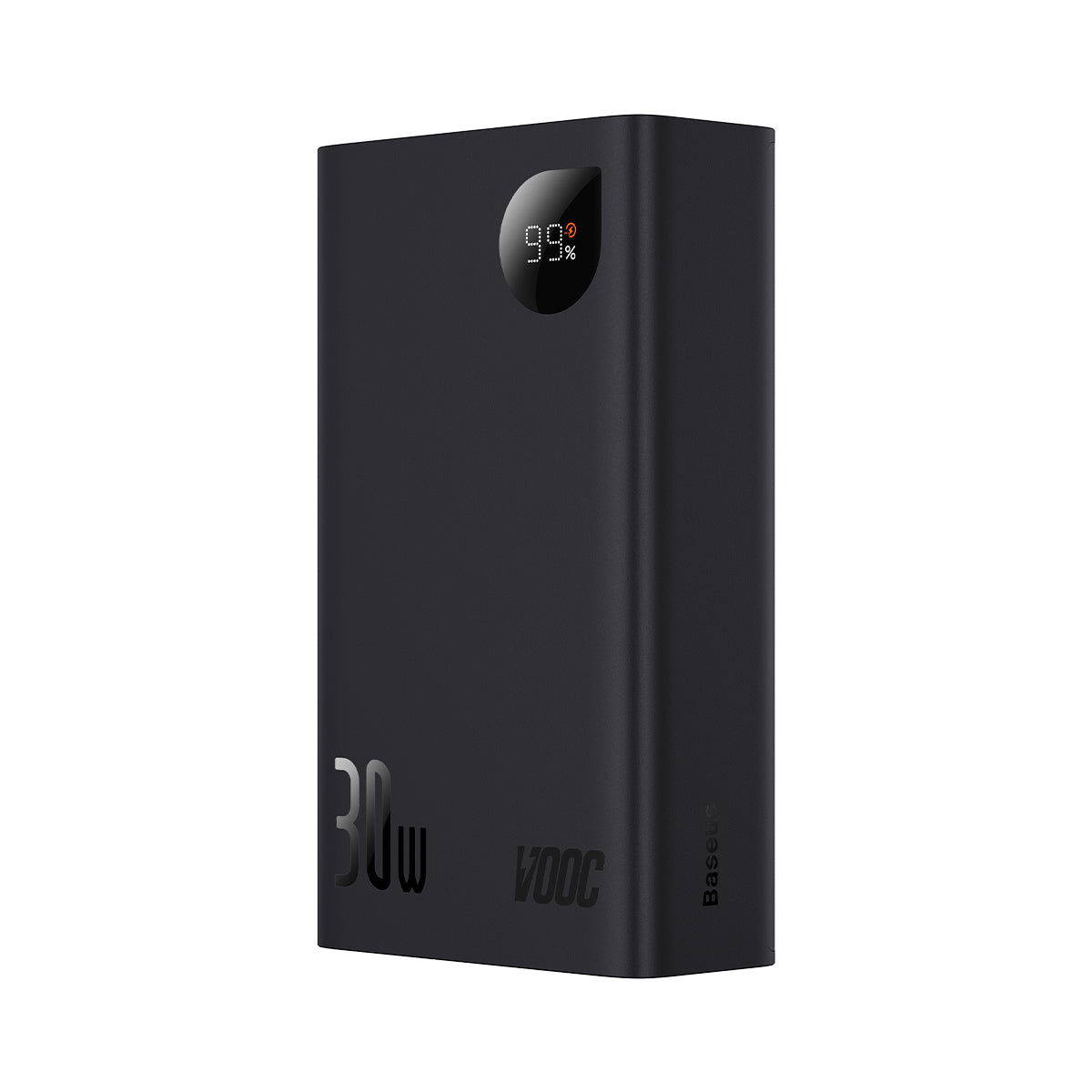 Baseus Adaman2 Digital Display Fast Charge Power Bank 20000mAh 30W (VOOC Edition)( With Simple Series Charging Cable USB to Type-C 3A 0.3m Black)