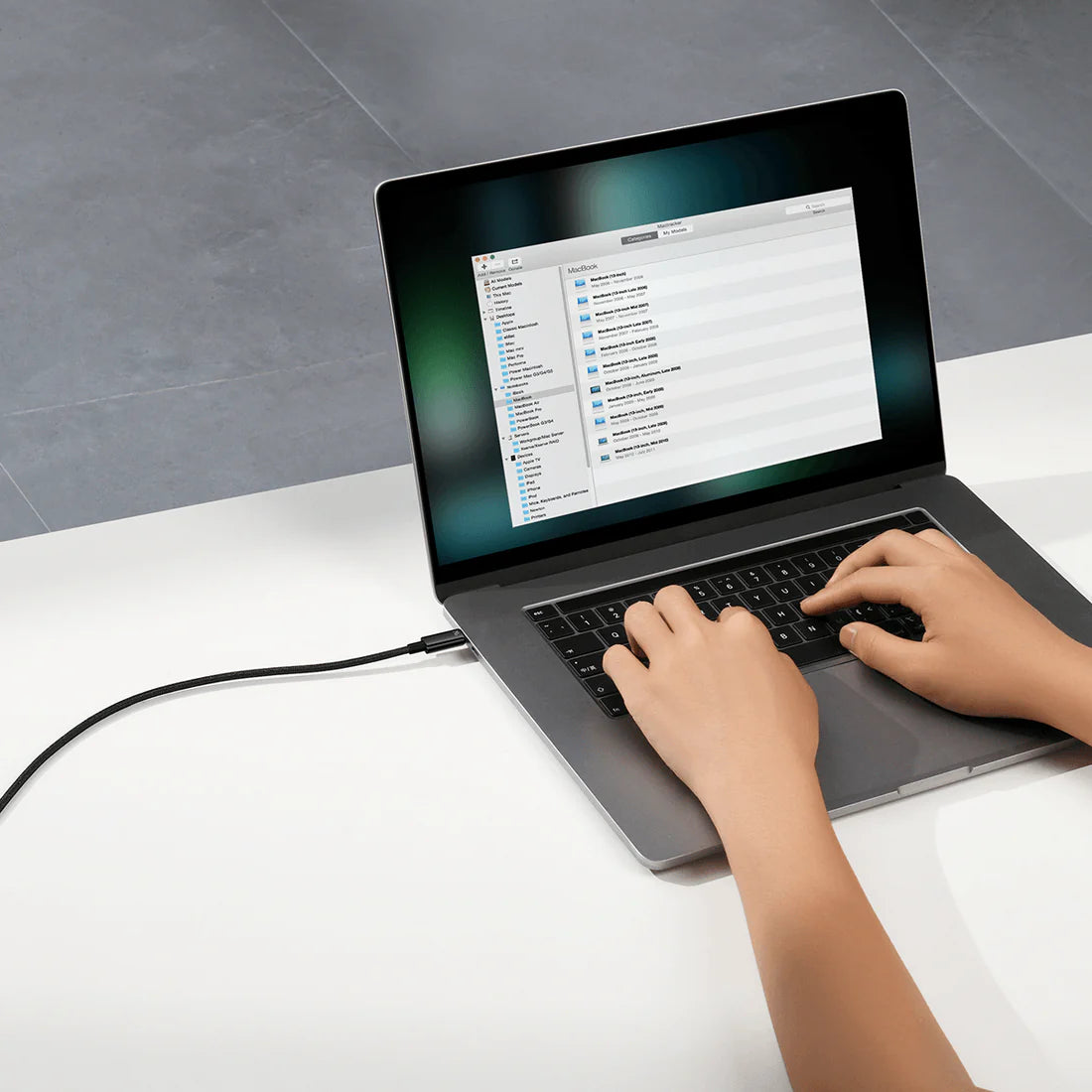 Baseus Tungsten Gold Fast Charging Data Cable Type-C to Type-C 240W