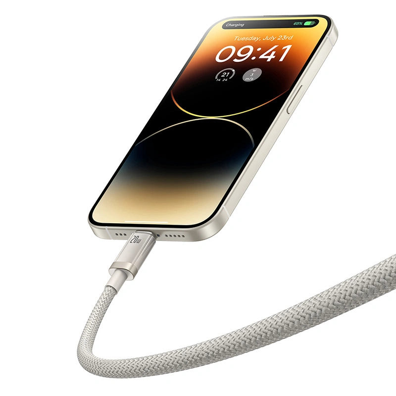 Baseus Titanium Alloy Fast Charging Cable Type-C to iP 20W