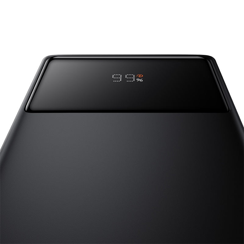 Baseus Star-Lord Digital Display Fast Charging Power Bank 10000mAh 30W Cluster Black(With Simple Series Charging Cable USB to Type-C 3A 0.3m Black)