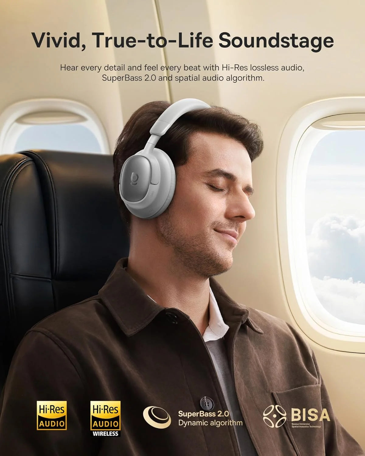Baseus Bowie MH1 Adaptive Active Noise Cancelling Headphone