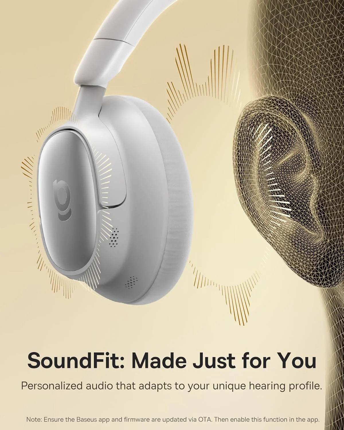 Baseus Bowie MH1 Adaptive Active Noise Cancelling Headphone