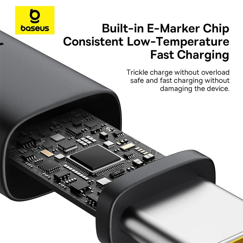 Baseus Dura Series Fast Charging Cable Type-C to Type-C 100w