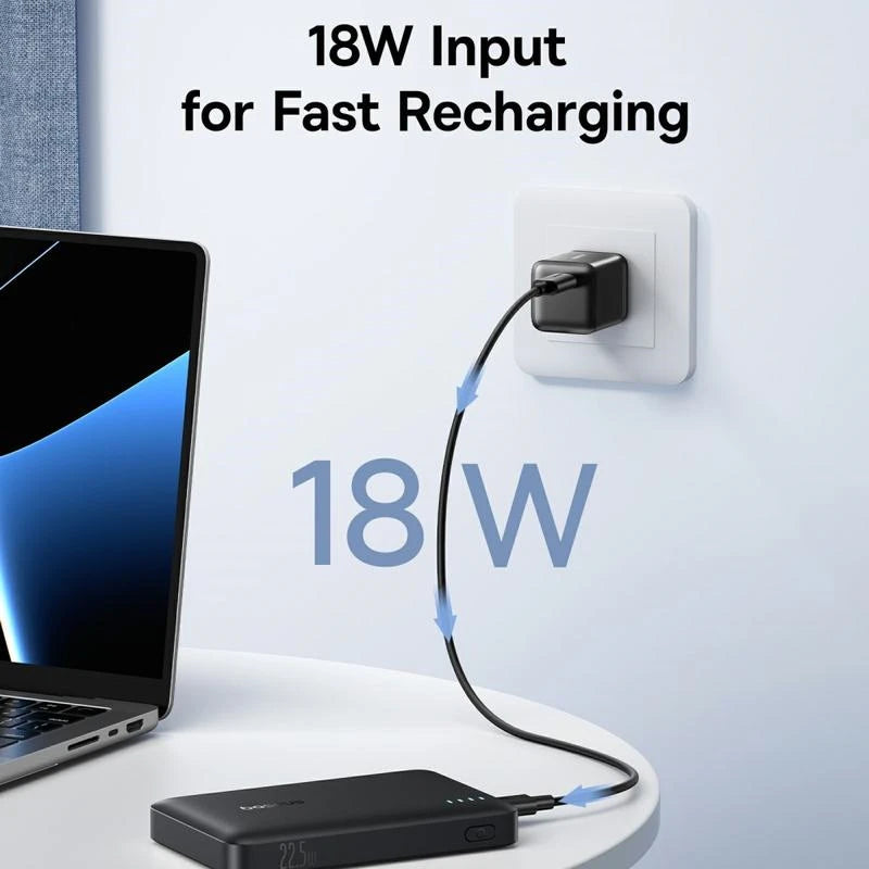 Baseus Enerfill FP21 Fast Charging Power Bank 10000mAh 22.5W