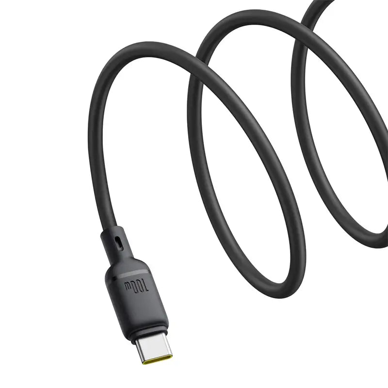 Baseus New Pudding Series Fast Charging Cable Type-C to Type-C 100W 1.5m Cluster Black