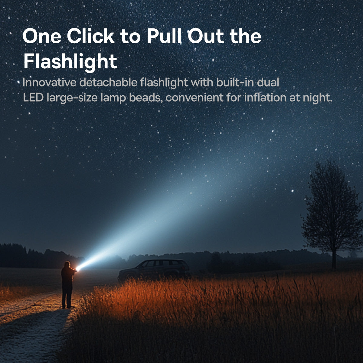 Baseus PrimeTrip VA1 Wired and Wireless 2-in-1 Tire Inflator