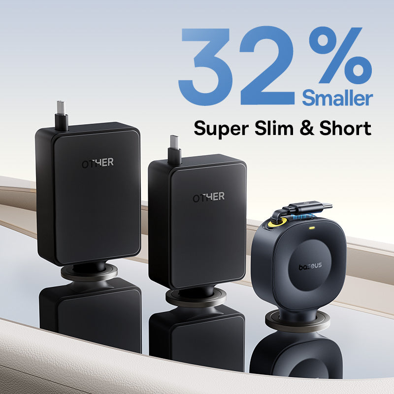 Baseus PrimeTrip VR2 Car Charger with Retractable Cable C+C 30W