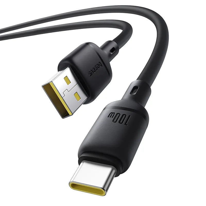 Baseus Silky Series Fast Charging Data Cable USB to Type-C 100W