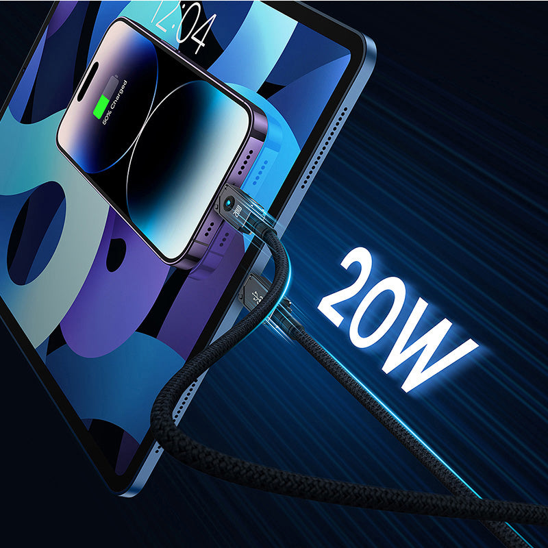 Baseus Unbreakable Series Fast Charging Data Cable Type-C to iP 20W