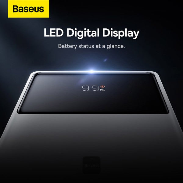 Baseus Star-Lord Digital Display Fast Charging Power Bank 20000mAh 22.5W (With Simple Series Charging Cable USB to Type-C 3A 0.3m )