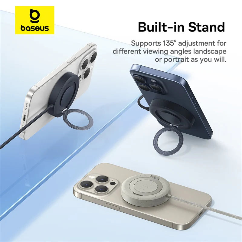 Baseus Simple Mini4 Magnetic Qi2 15W Wireless Charging Stand