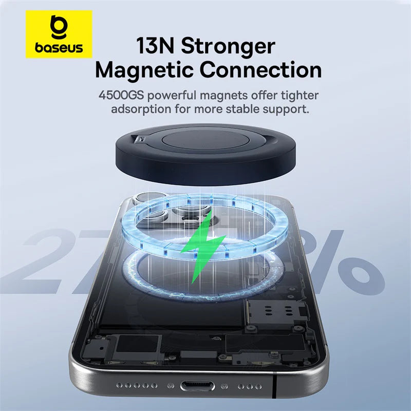 Baseus Simple Mini4 Magnetic Qi2 15W Wireless Charging Stand