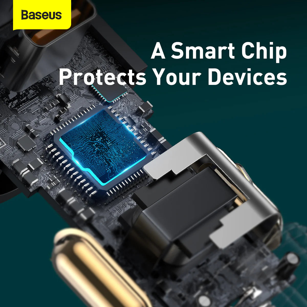 Baseus Share Together Fast Charge Car Charger with Cigarette Lighter Expansion Port 120W