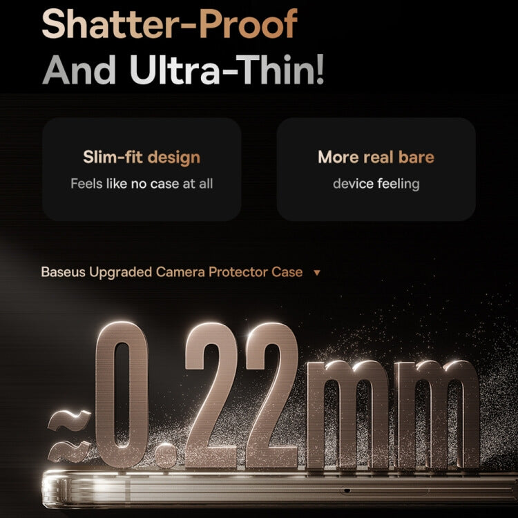 Baseus Simple Series 2 Protective Case for iP 16 Series, Clear