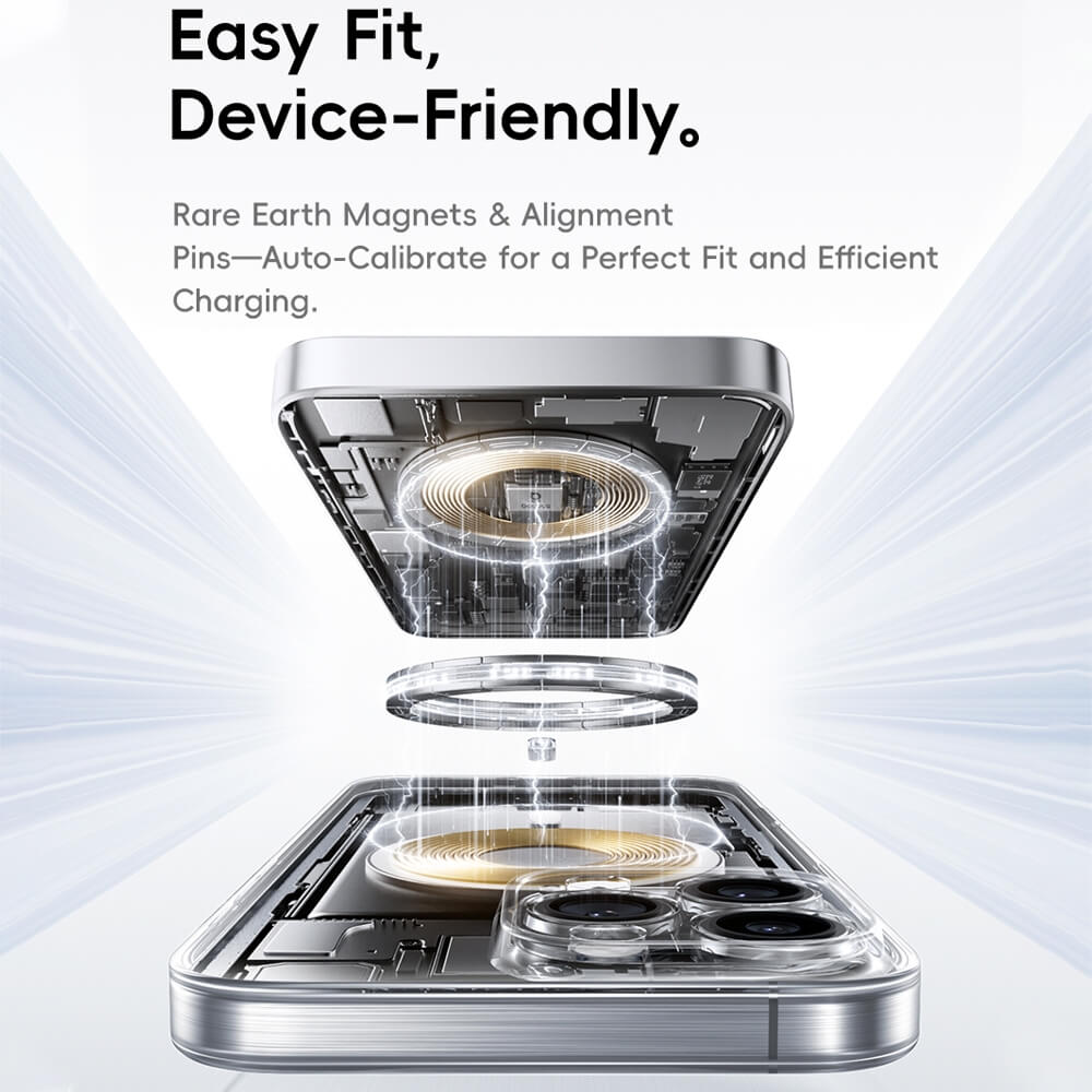 Baseus Crystal Magnetic Series Phone Case for iP 16 Series