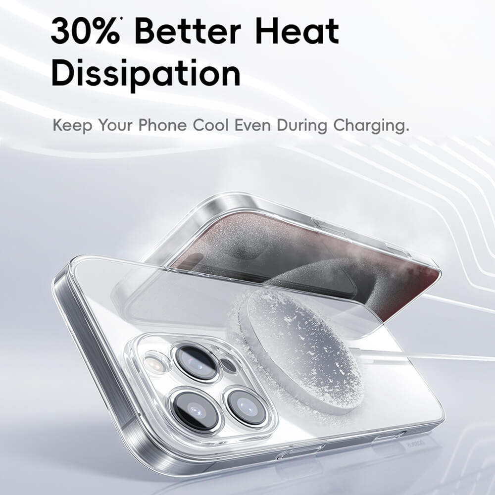 Baseus Crystal Magnetic Series Phone Case for iP 16 Series