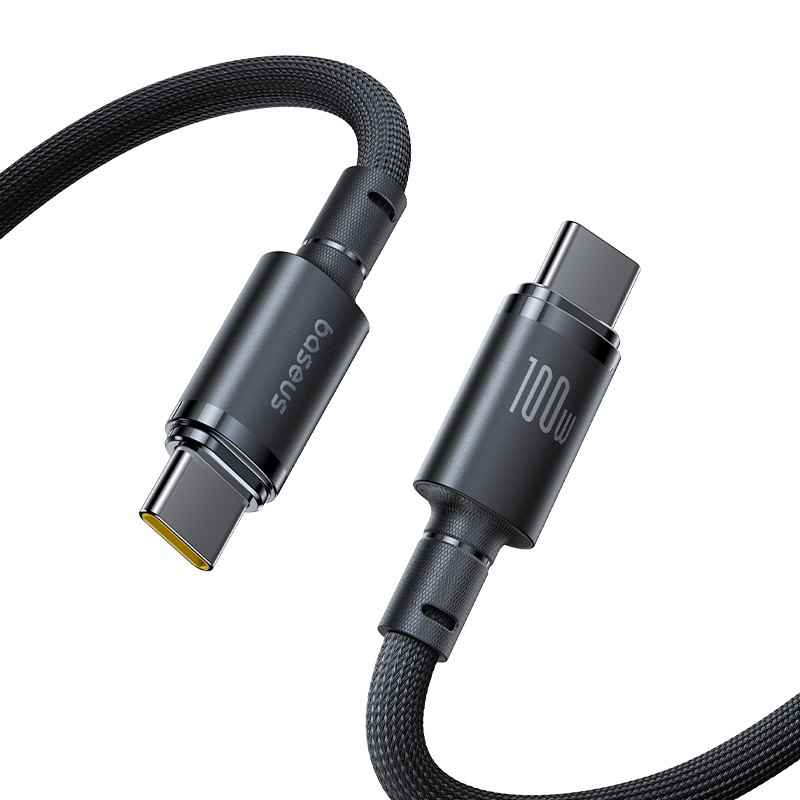 Baseus New Braided Fast Charging Cable USB-C to USB-C 100W