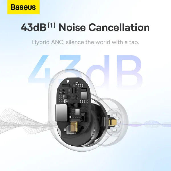 Baseus Bowie WM05 wireless Bluetooth headphones with noise reduction function ANC