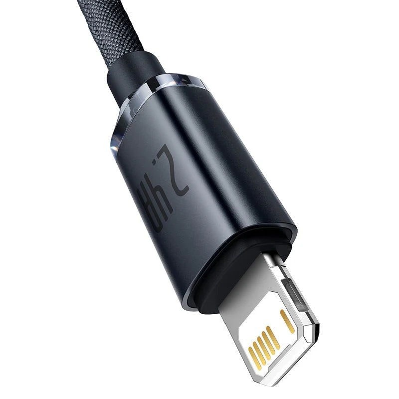 Baseus Crystal Shine Series Fast Charging Data Cable USB to iP 2.4A