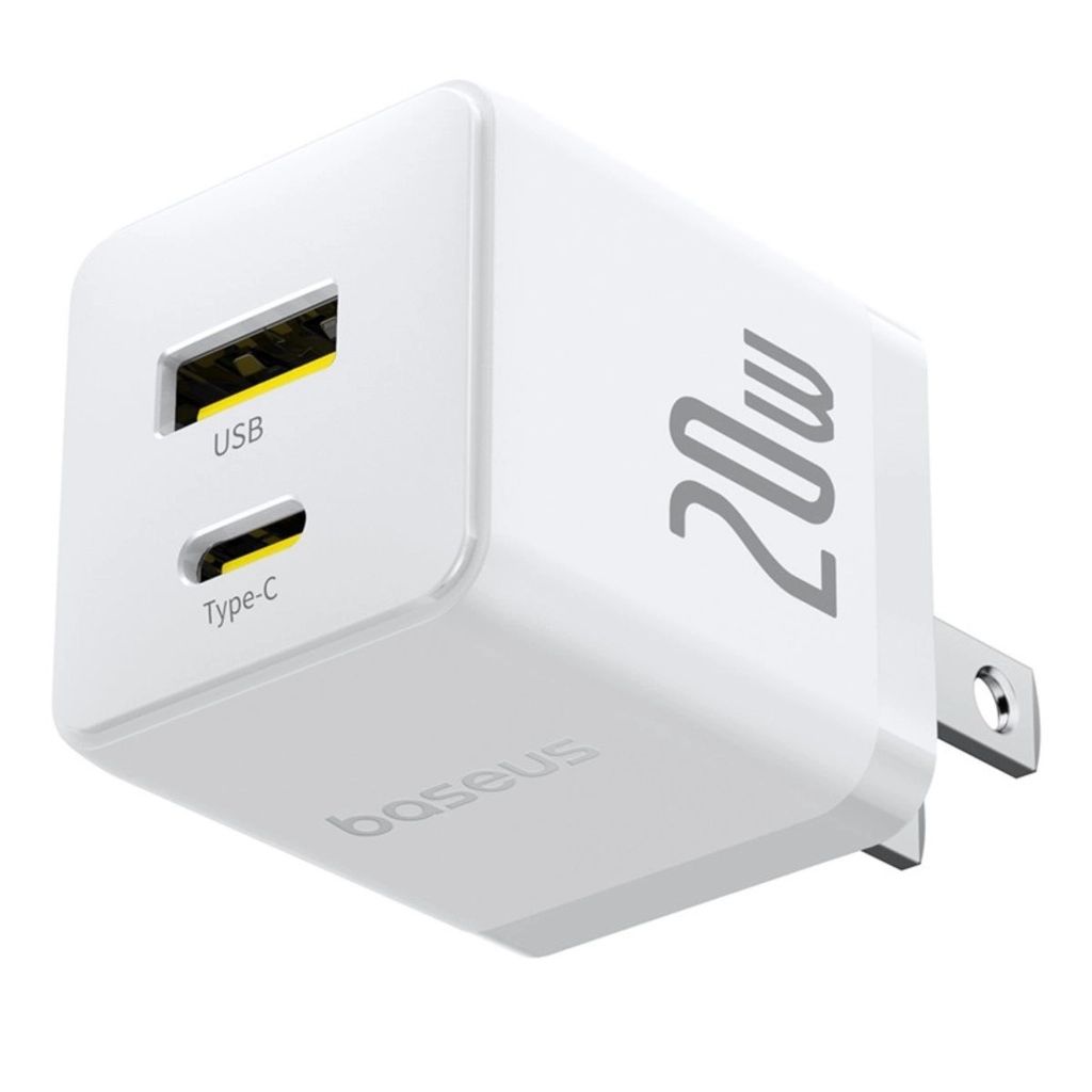 Baseus Palm Series Fast Charger C+U 20W US