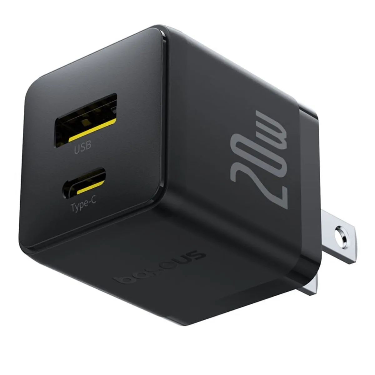 Baseus Palm Series Fast Charger C+U 20W US