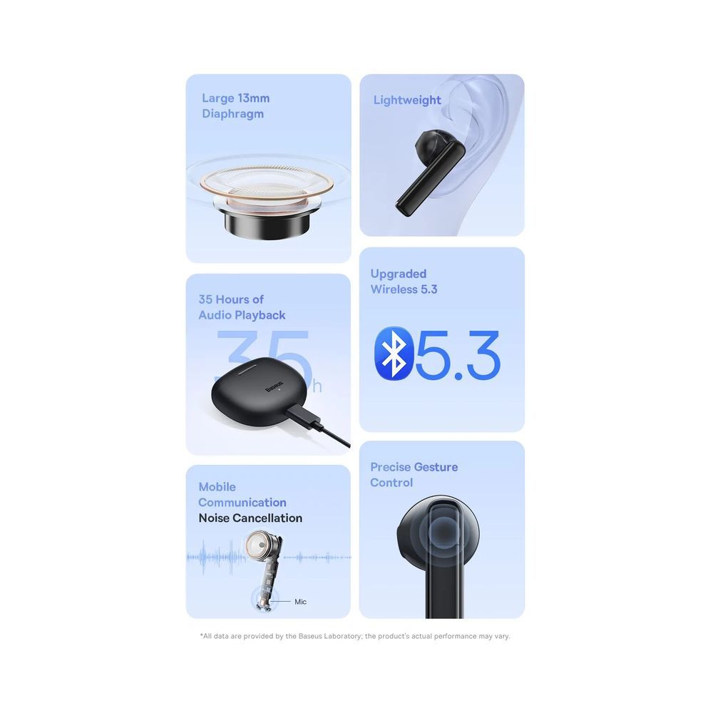 Baseus Bowie Encok W2i True Wireless Earphones