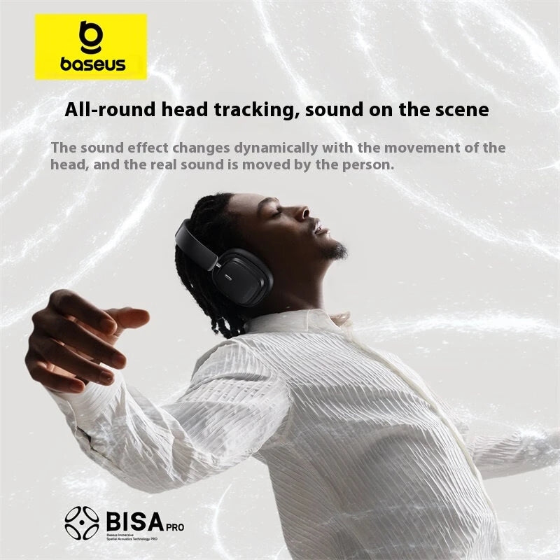 Baseus Bowie H1s Pro ANC Headset bluetooth 5.4 Headphone -45dB Active Noise Cancelling Dual Mic Noise Reduction