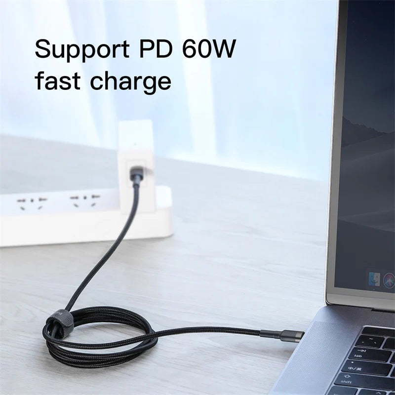 Baseus Cafule PD2.0 60W flash charging USB For Type-C cable (20V 3A)