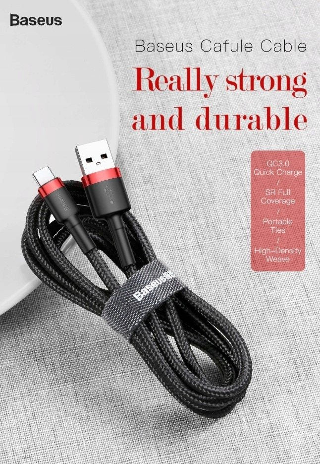 Baseus cafule Cable USB For Type-C 3A