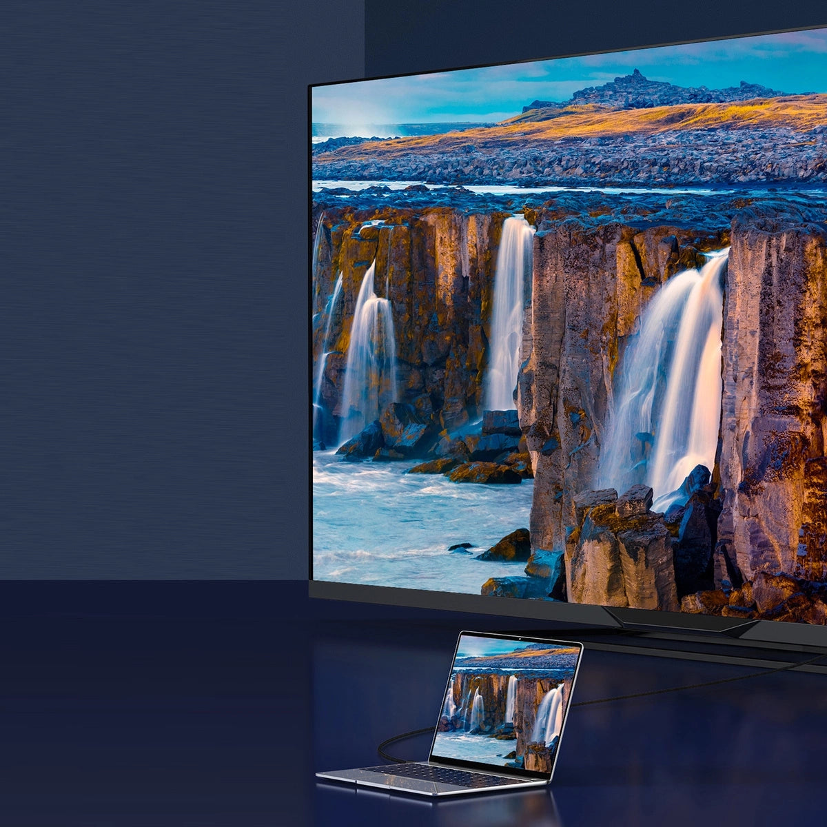 Baseus High Definition Series HDMI 8K to HDMI 8K Adapter Cable Black