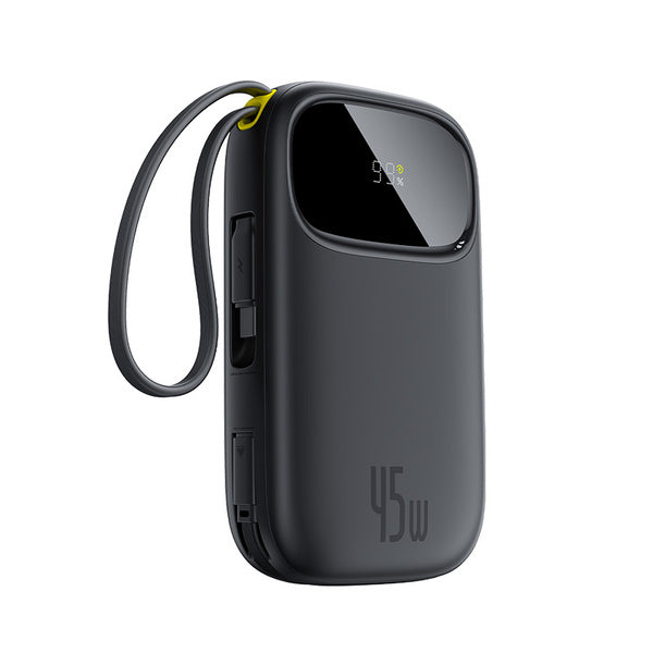Baseus EnerFill FC31 Qpow 3 Digital Display Power Bank with USB-C+iP Cables 20000mAh 45W
