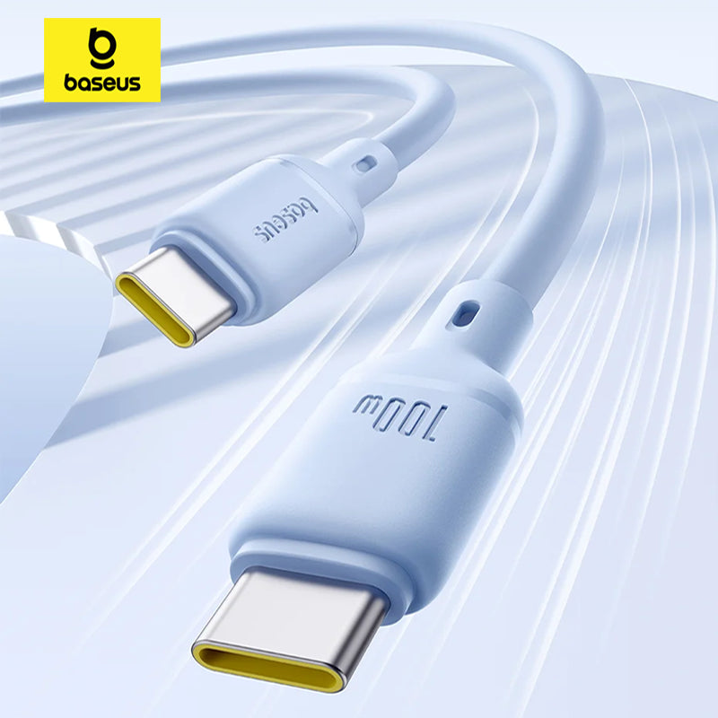 Baseus Silky Series Fast Charging Data Cable Type-C to Type-C 100W