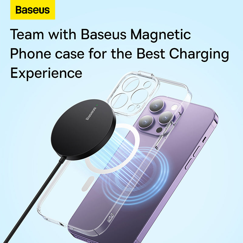 Baseus Simple Mini3 Magnetic Wireless Charger 15W