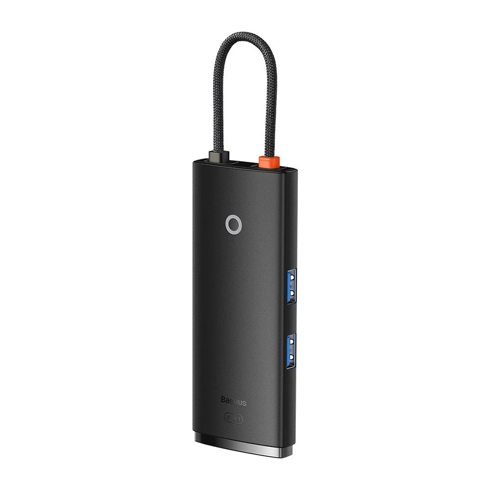 Baseus Lite Series 5-Port Type-C HUB Docking Station (Type-C to HDMI+USB3.0*3+PD) Black