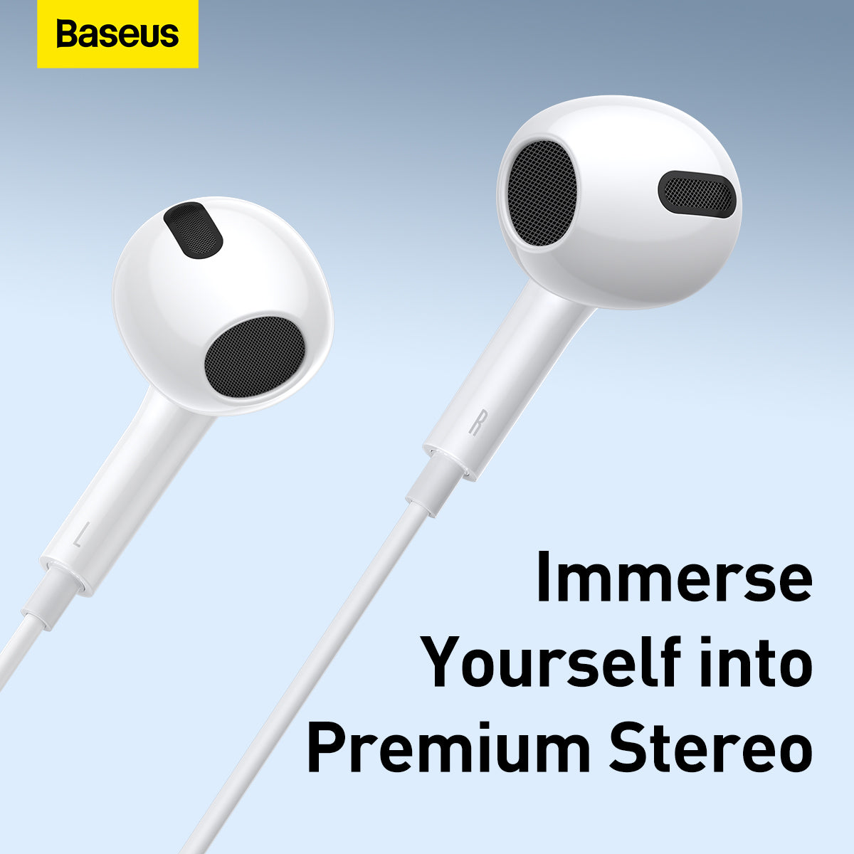 Baseus Encok 3.5mm lateral in-ear Wired Earphone H17