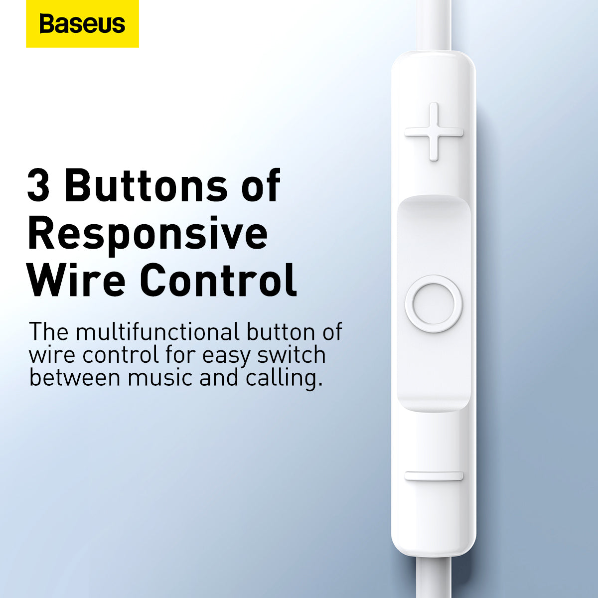 Baseus Encok 3.5mm lateral in-ear Wired Earphone H17