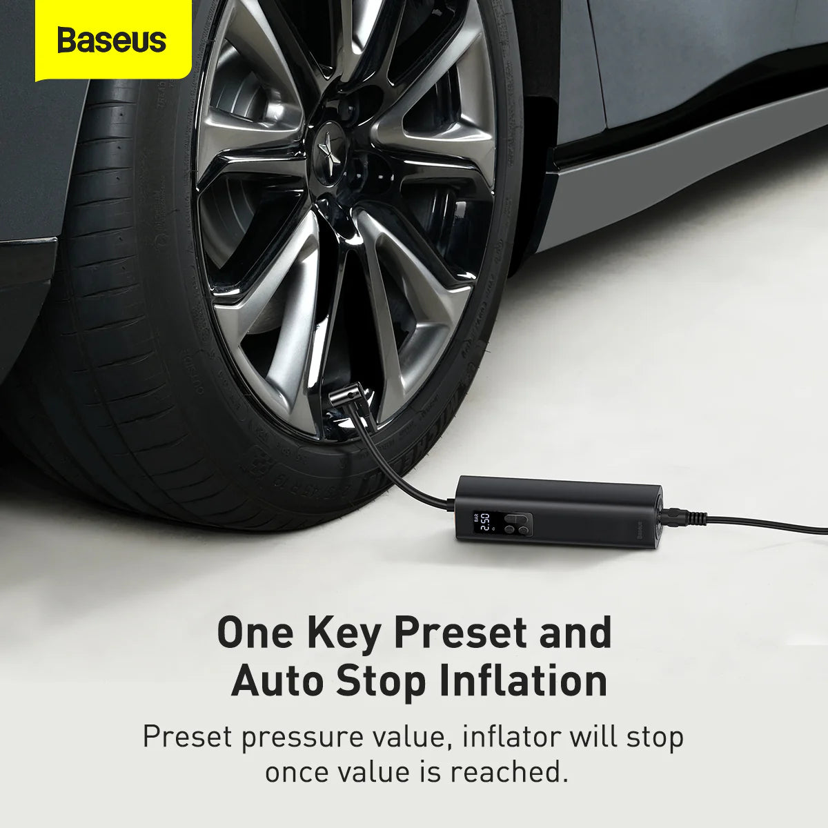Baseus Super Mini Inflator Pump Black